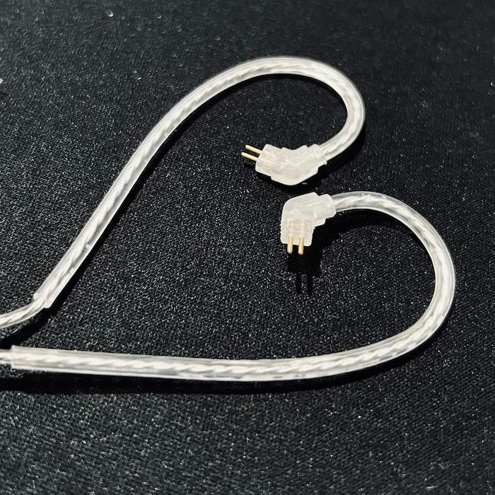 Diskon Silver Plated 2 Pin 0.75 0.78Mm Tf10 Westone Tfz Kz Upgrade Cable Hifi