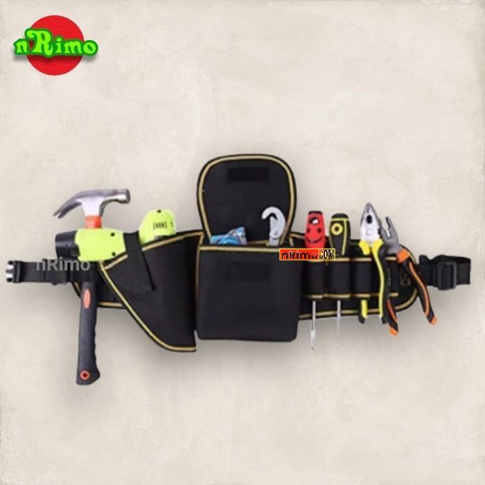 Svrg - Tas Pinggang Perkakas Toolkit Tempat Bor Listrik Obeng Waist Tool Bag