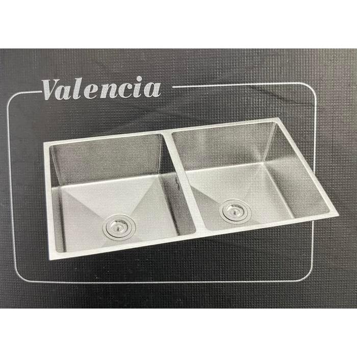 Kitchen sink 2 lubang BRAVIA stainless