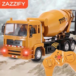 Hot Wheels - Mainan Truk Molen Semen Remote Control Mobilan Molen Anak Laki-Laki Besar Pengangkut