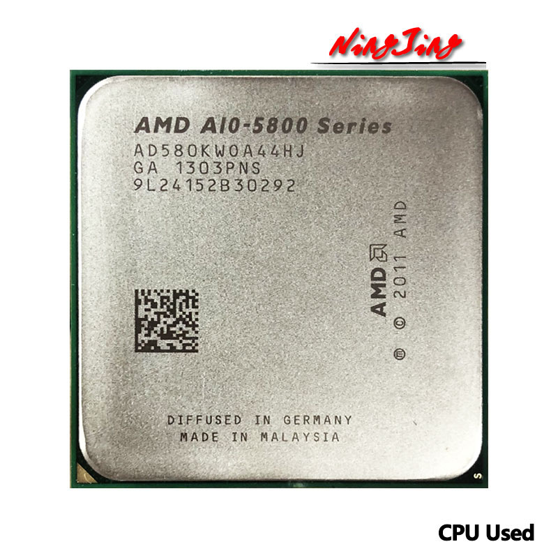 AMD A10-Series A10 5800 A10 5800 Quad-Core CPU AD580BWOA44HJ/AD580KWOA44HJ 0Socket FM2