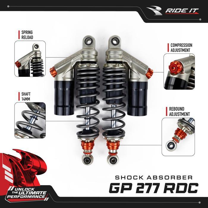 [RIDE IT] SHOCK ABSORBER GP 277 RDC SERIES/SHOCKBREAKER RIDE IT GP 277