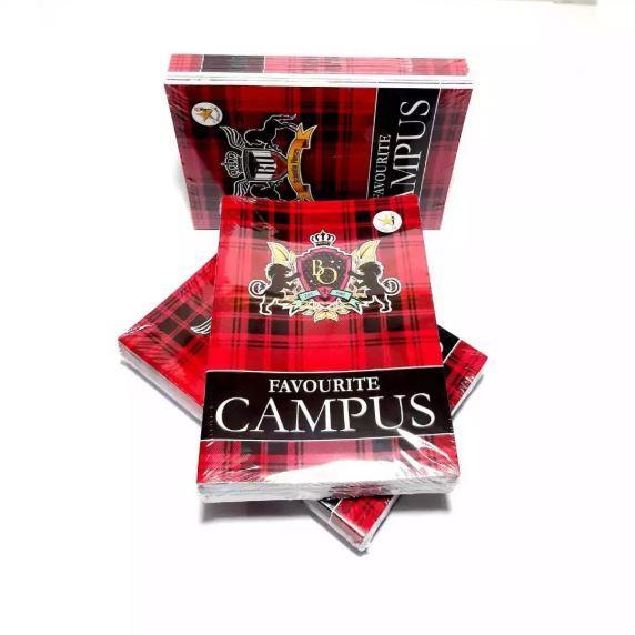 Buku Tulis Siswa Campus Bintang Obor 50 Lembar ( 1 Pack ) Buku Tulis Favourite Campus 36 Lembar