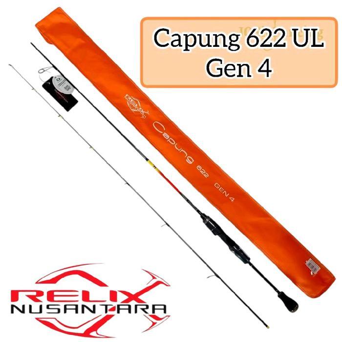 Ready Joran Capung 622 Gen 4 Ul Sp 1-3Lb Joran Pancing Relix Nusantara