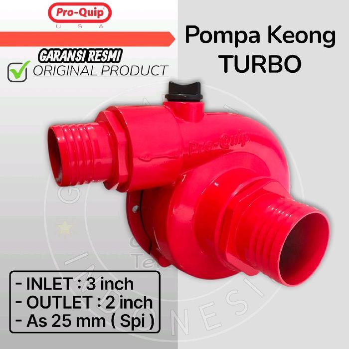 Pompa Tambang 3 Inch 2 Inch Merk Pro-Quip Original Qtp300 / Pompa Keong 3 Inch 2 Inch / Pompa Turbo