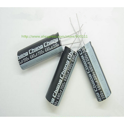 10PCS 680UF 200V 200V680UF Aluminum Electrolytic Capacitor 18X50mm