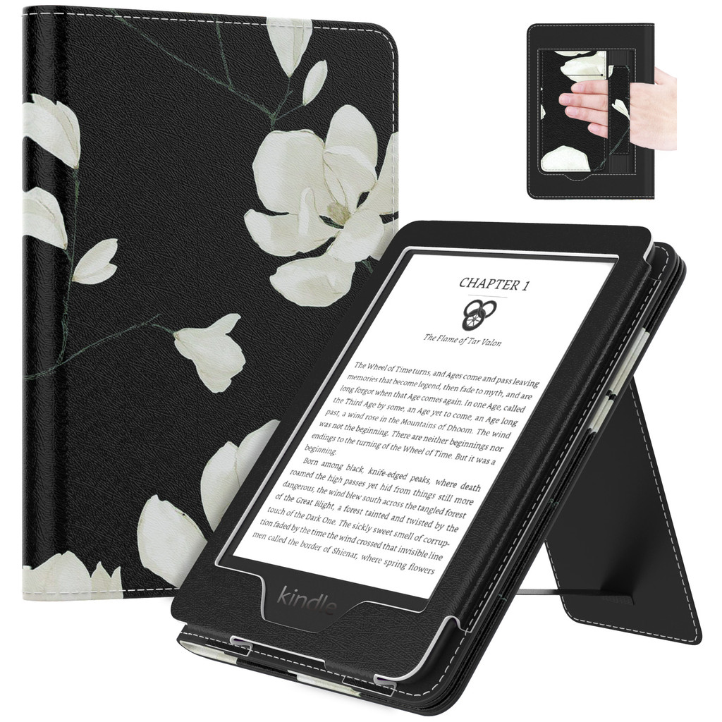 MoKo Case For 6" Kindle (11th Gen,2022 )/Kindle (10th Gen,2019)/kindle 8th Gen,Ultra Lightweight PU