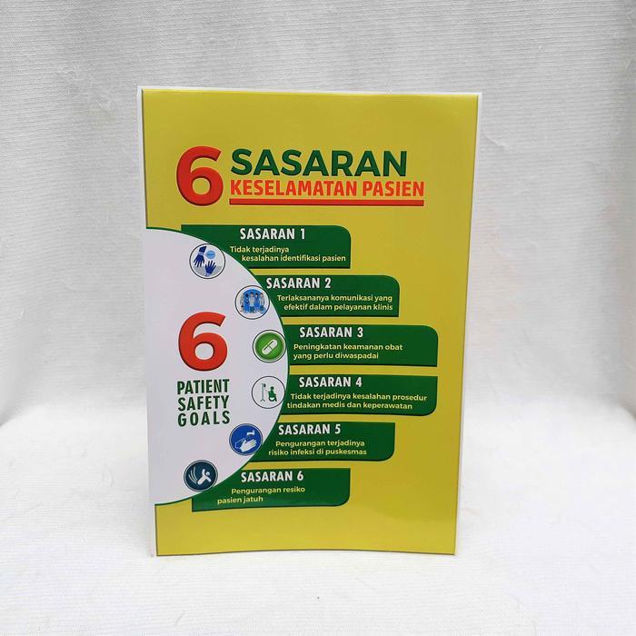 Stiker 6 Sasaran Keselamatan Pasien