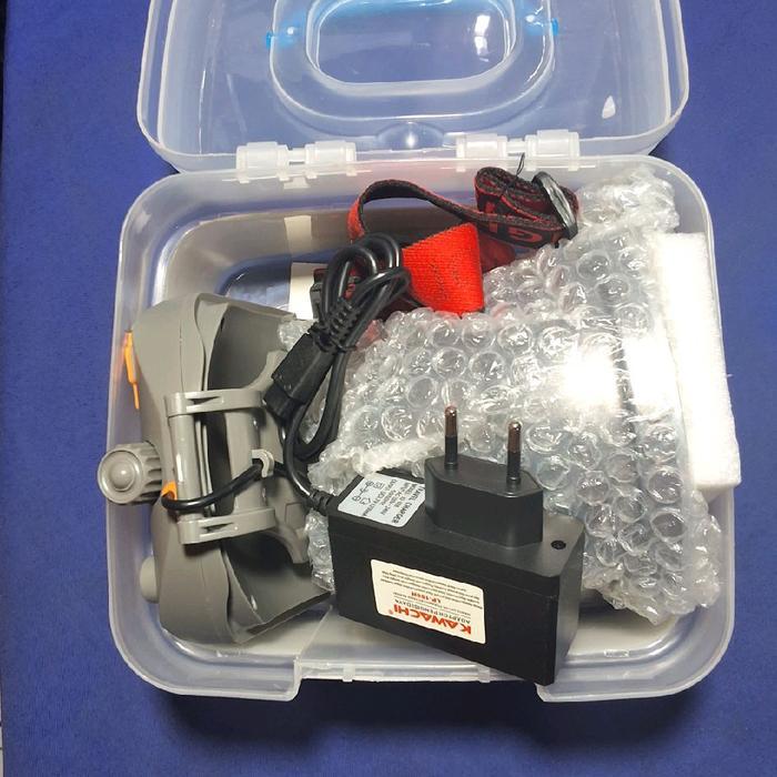 Senter Kepala Kawachi LP-150 H Headlam Ori Senter Kepala Jumbo Asli Kawachi LED Emergency Senter