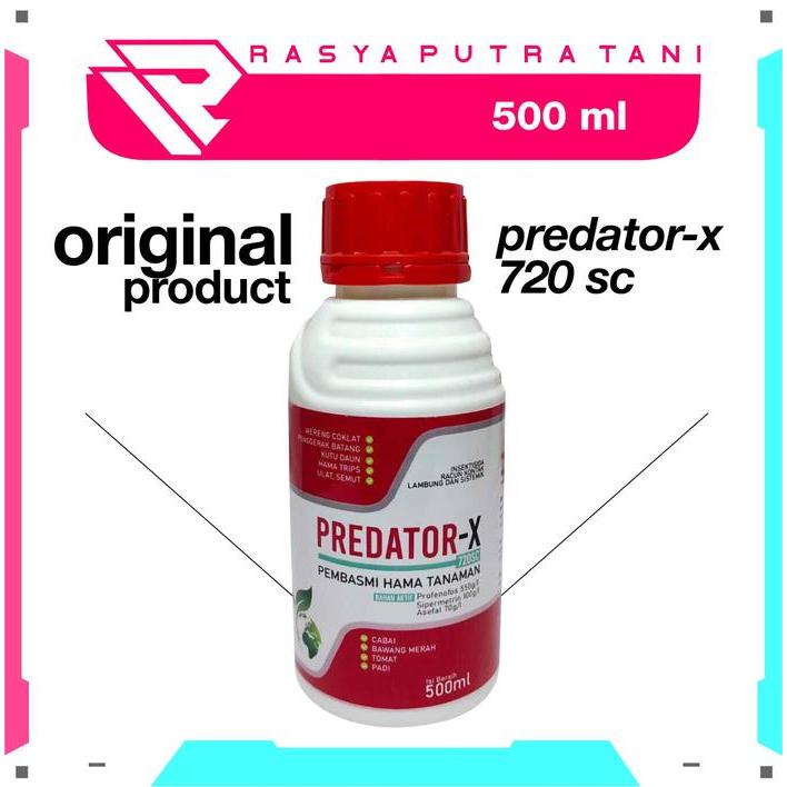 [] PREDATOR-X 720SC 500 ML - Insektisida Profenofos Sipermetrin Asefat Untuk BASMI + PEMBASMI HAMA