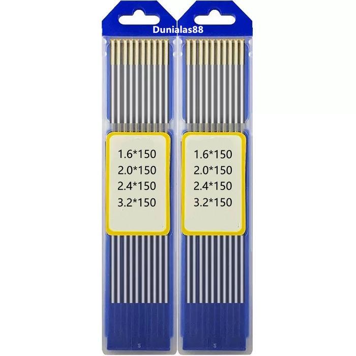 Tungsten Gold Kawat Tungsten Emas Las Tig Argon 1.6Mm 2.0Mm 2.4Mm 3,2Mm Kawat Las Tungsten Argon
