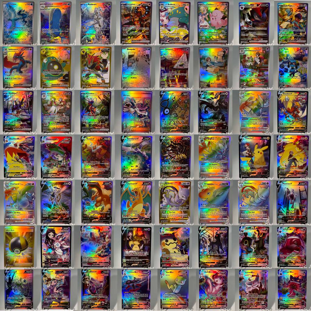 Lost Origin PKM Cards PTCG6-D GX Rainbow Giratina V Aerodactyl Pikachu Rare Collection Battle Toys