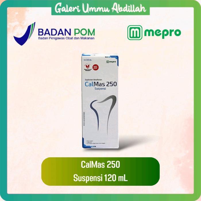Ready Calmas 250 Syrup 120 Ml Calmas 250 Suspensi 120 Ml Suplemen Kesehatan Peninggi Badan