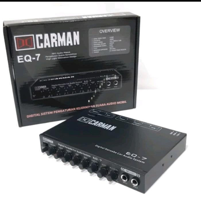 Parametrik Equalizer Pre Amp Carman Eq 7 Original