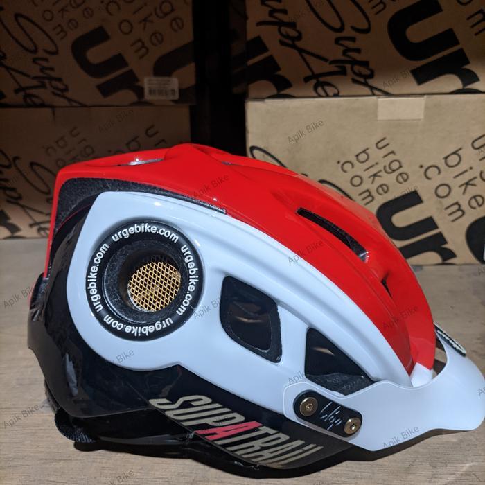 Helm Sepeda Supatrail Urge Black Red