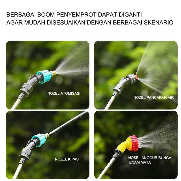 "New" REAIM Semprotan Sprayer Tanaman Alat Semprot Tanaman Semprotan Kebun Sprayer Baterai Nozel