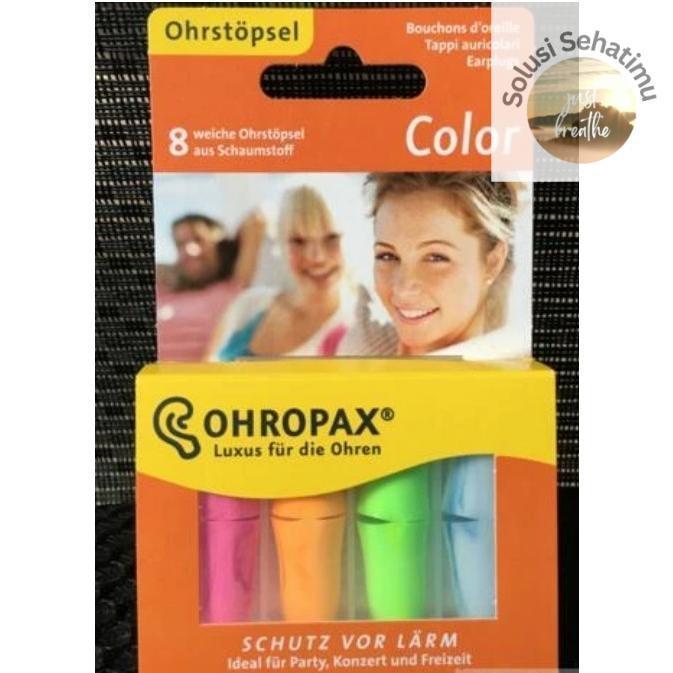 Ohropax Professional Colored Foam Earplugs Ear Plugs Traval Sleeping - 01920