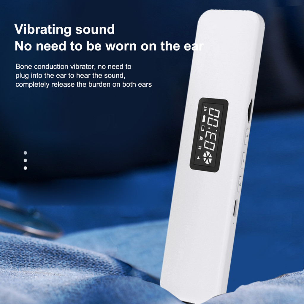 Wireless Bluetooth Pillow Speaker Pillow Speaker Bone Conduction Type C Charging Stereo Bass
