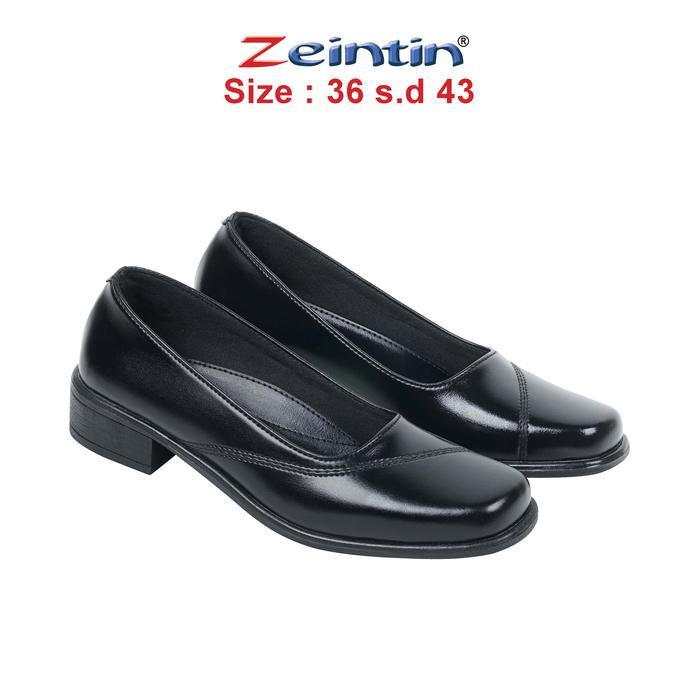 Laviola - Sepatu Pantofel Hitam Kasual Formal Fashion Sepatu Kerja Wanita Zo