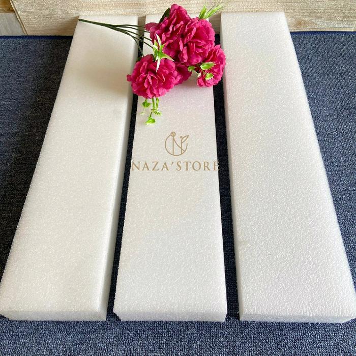 [60x12] Gabus Elastis Floral Foam Tancapan Bunga Dekorasi Buket Dan Pelaminan