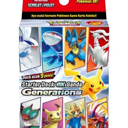 Kartu Pokemon Starter Deck Ganda Mega Lucario Mega Venusaur