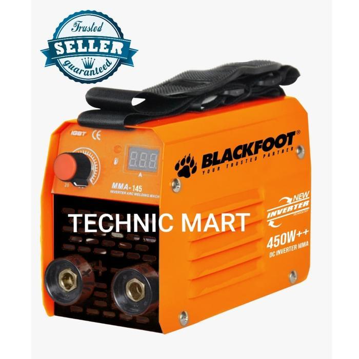 READT TERLARIS Mesin Las Inverter MMA-145WD / MMA 145WD / MMA145WD BLACKFOOT (daiden) Murah