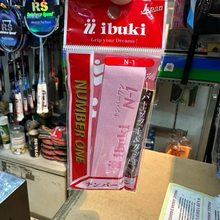 TERLARIS GRIP RAKET BULUTANGKIS TENIS PADEL Badminton IBUKI NUMBER ONE ORIGINAL gratis ongkir