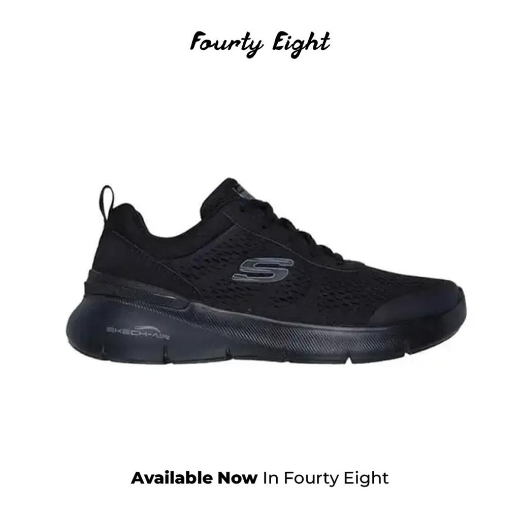 Sepatu Training Wanita Sport Skech Air Dymgt 2 Black (150370BBK) Original