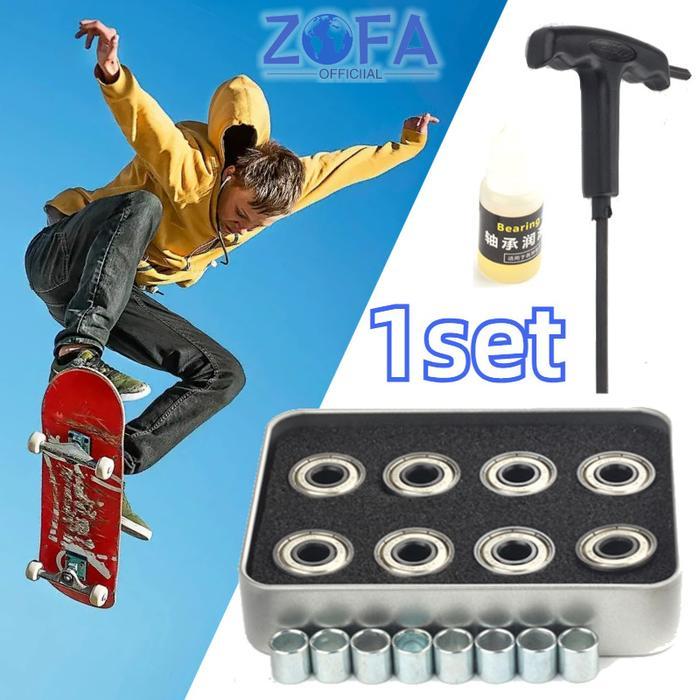 1Set Bearing Inline Skate Highspeed / Bearing Sepatu Roda / Bearing Skateboard