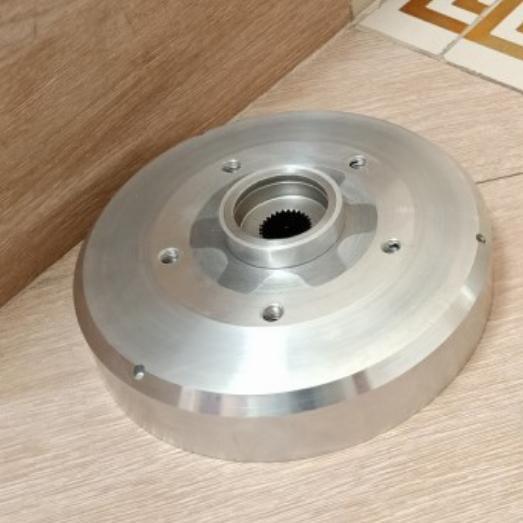TROMOL BELAKANG VESPA CUSTOM GSCOOTER UNTUK UPGRADE RING 12 ATAU UFO ORIGINAL QUALITY
