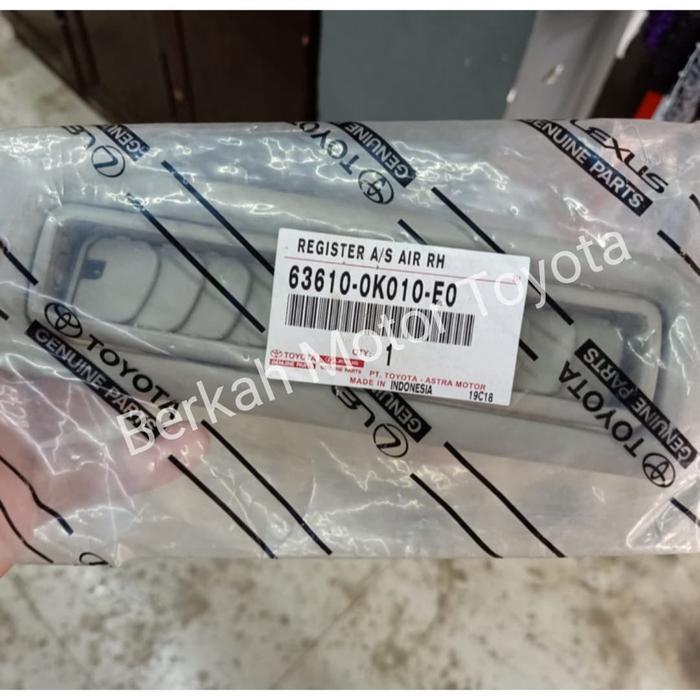 KISI KISI AC BELAKANG INNOVA TOPPS