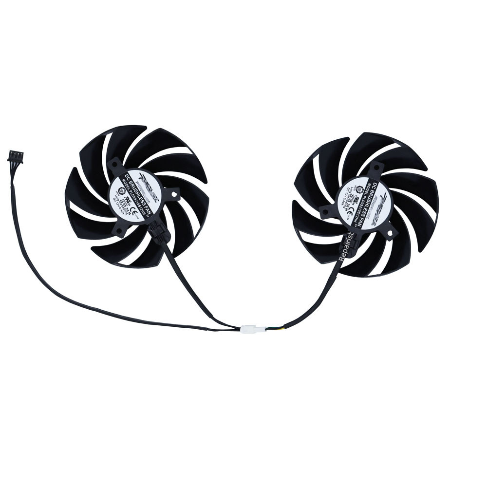 Graphics Card Fan GPU Cooler For MSI RTX 4060 VENTUS 2X BLACK OC 8G,For MSI 4060Ti VENTUS 2X BLACK