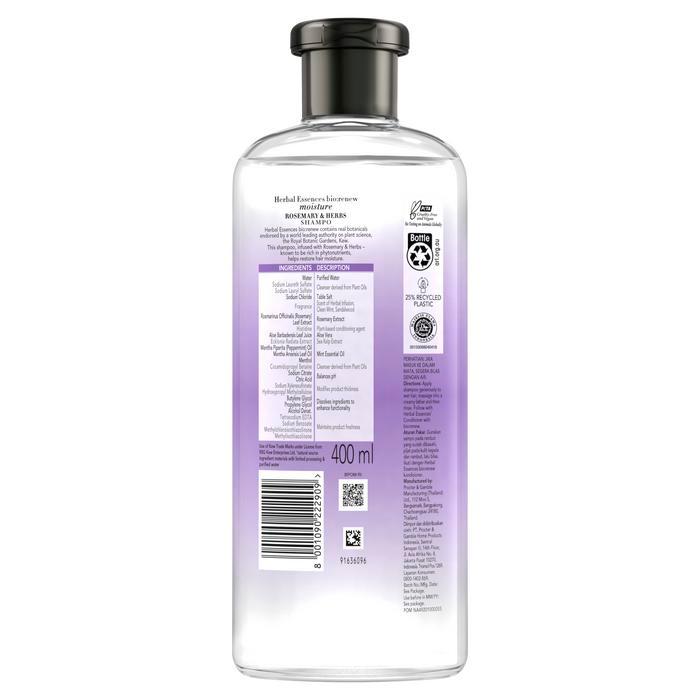 Herbal Essences Rosemary & Herbs Shampo 400Ml