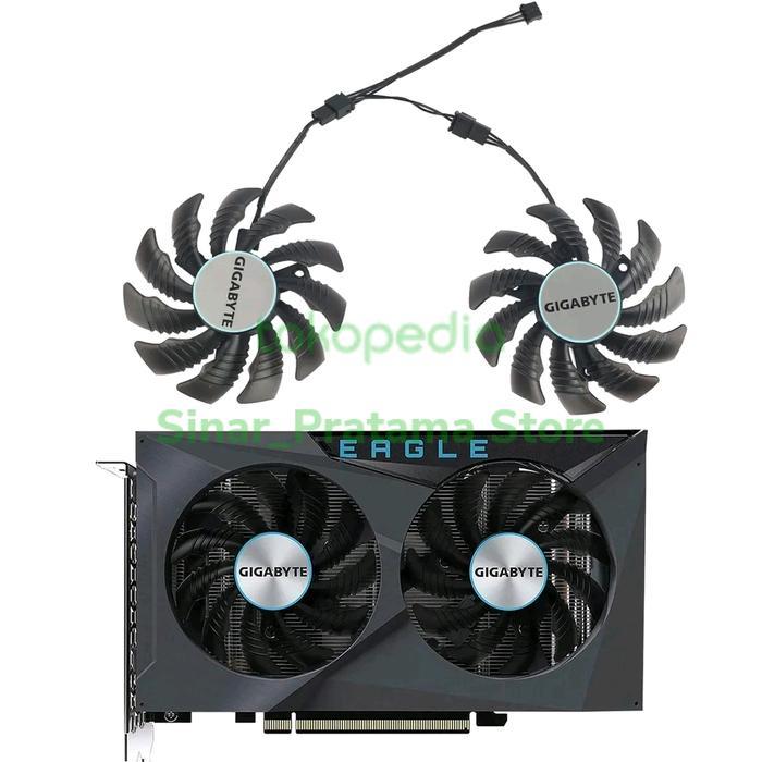 FAN VGA GIGABYTE EAGLE RX 6400 6500 GTX 950 960 75MM 3PIN TERBARU