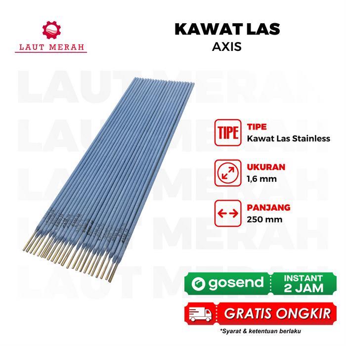 Axis Kawat Las Stainless 1.6 X 250Mm Kawat Las Steinless Steel