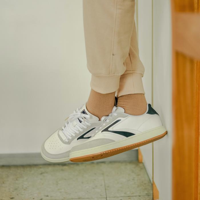 Brodo - Sneakers Ace Tennis Ivory Olive