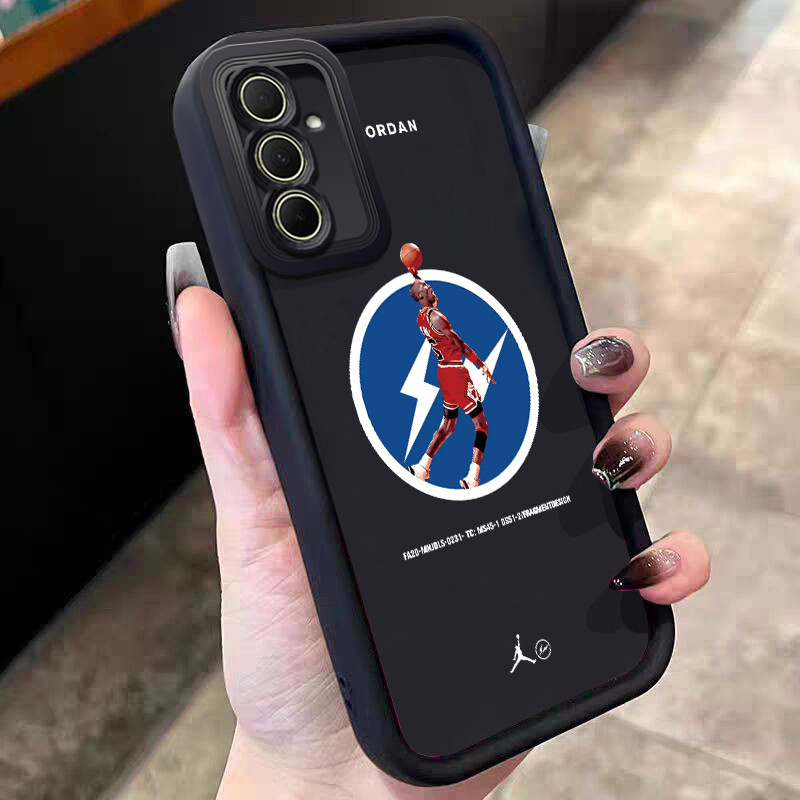 Casing Hp untuk Samsung A35 5G A34 5G A33 5G A32 A31 Case Bintang basket Kasing silikon Cesing Softc