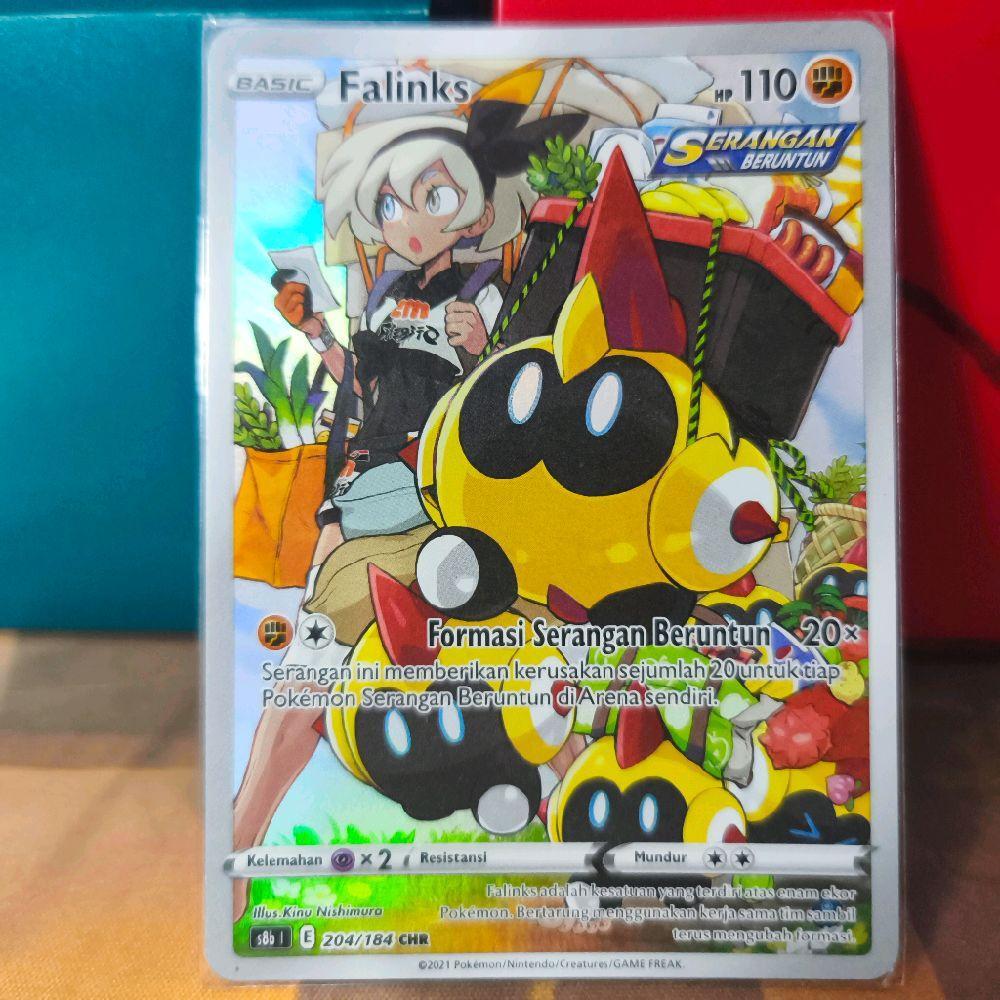 Falinks CHR 204/184 Kartu Pokemon TCG Indonesia Trading Card Game