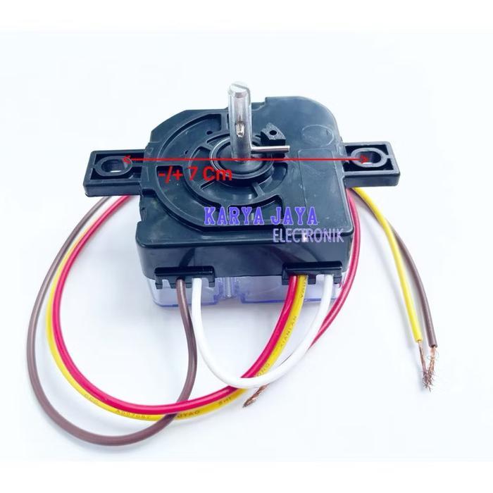 "New" TIMER WASH MESIN CUCI POLYTRON 2 TABUNG 3 KABEL / TIMER MESIN CUCI POLYTRON