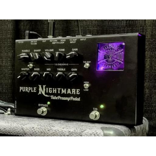 Driftwood Purple Nightmare Tube Preamp Pedal