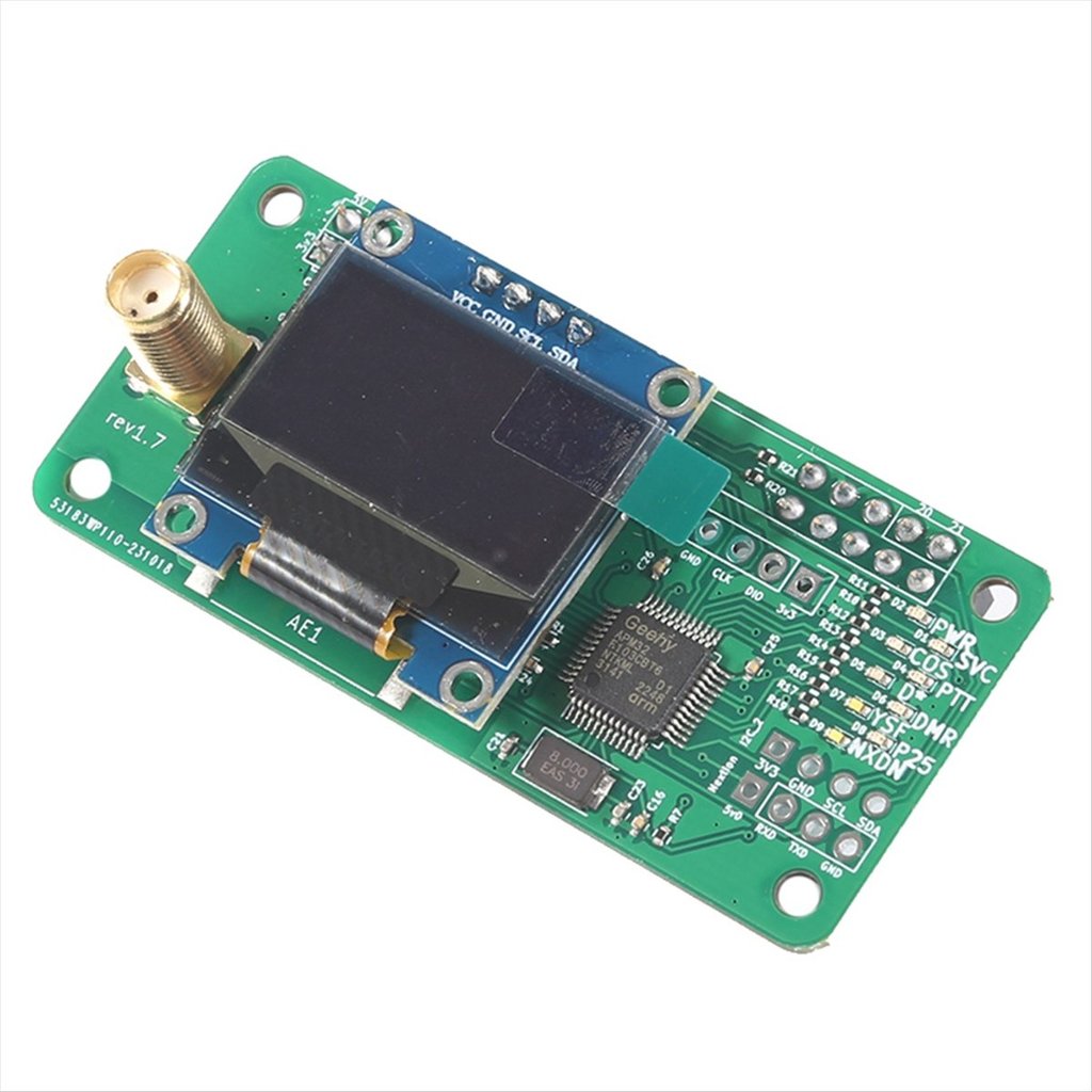 T64C For Raspberry Pi Extended MMDVM Hotspot OLED MMDVM DMR P25 YSF DIY Multi-Function Convenient