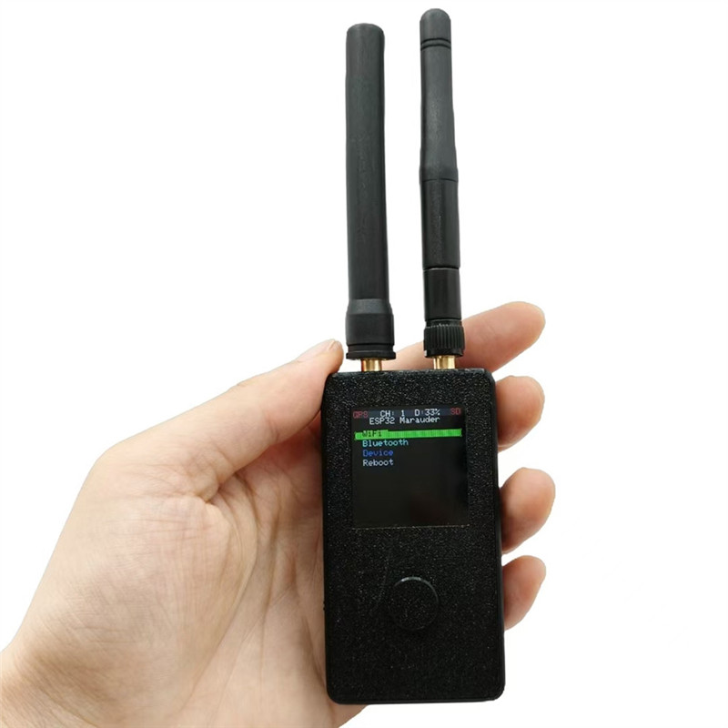Mar-X-Auder Mini ESP32 Marauder Device Wi-Fi Bluetooth Offensive And Defensive Tools Enable Secure&