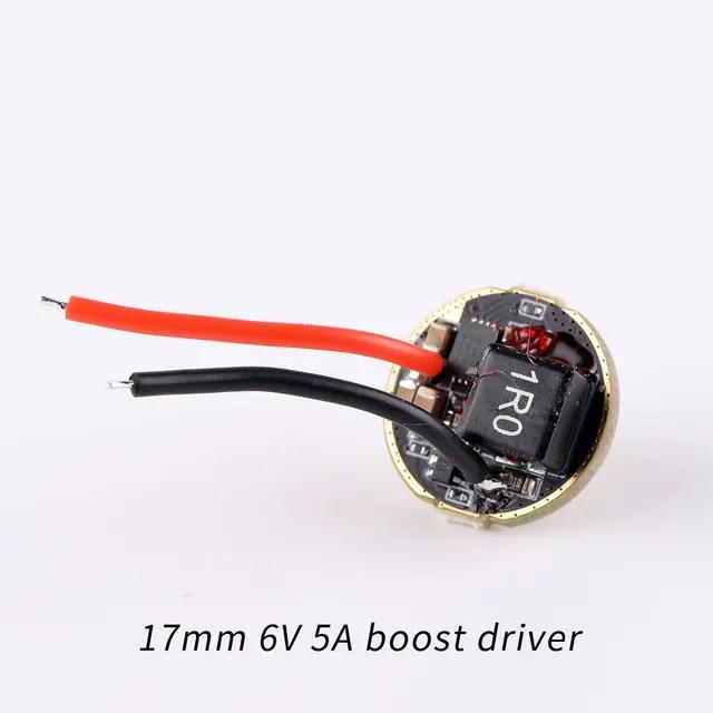 Terlaris Boost Driver CREE XHP70.2, XHP70.3 HI 6V, 5A 12 Grup 17mm SALE