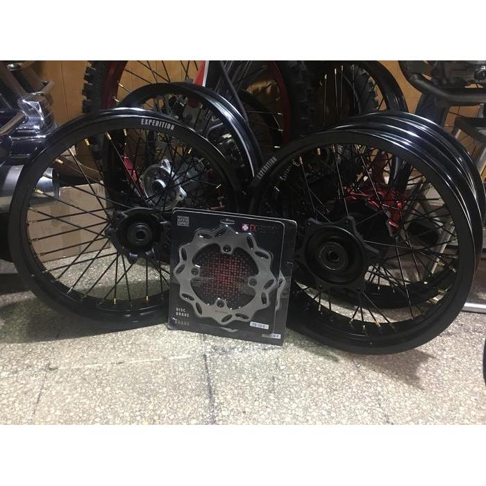 Velg set expedition honda crf 150 modif supermoto