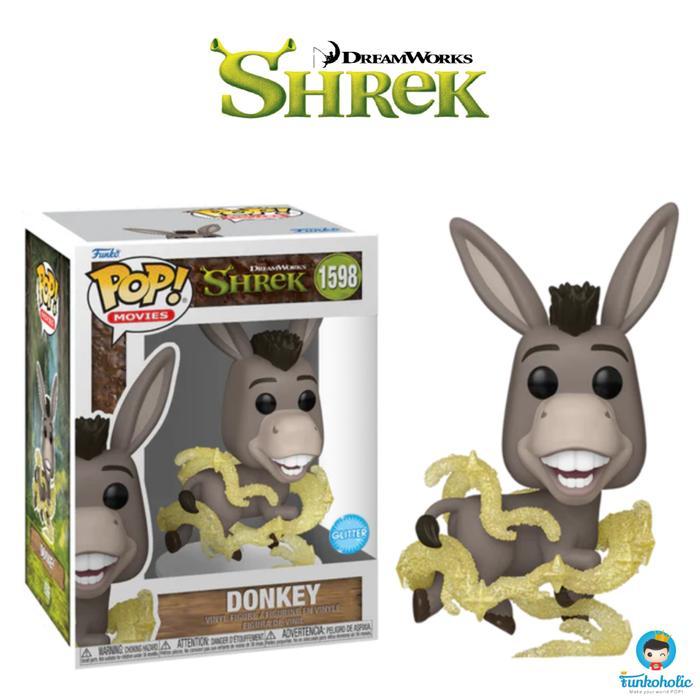 Funko POP Shrek 30th Anniversary - Donkey (Glitter) #1598