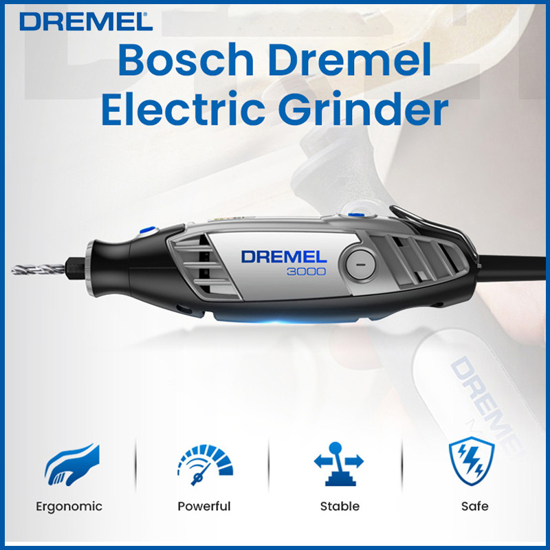 Dremel 3000 Grinder Rotary Tools Kit Electric Grinder Drill Grinding