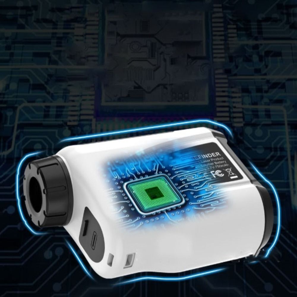 1000m Range Golf Range Finder Flag-Locking Slope Compensation Multifunctional Range Finder