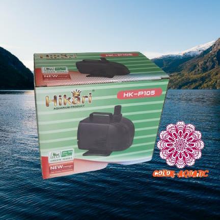 pompa celup air aquarium kolam hikari 105 pompa hidrofonik
