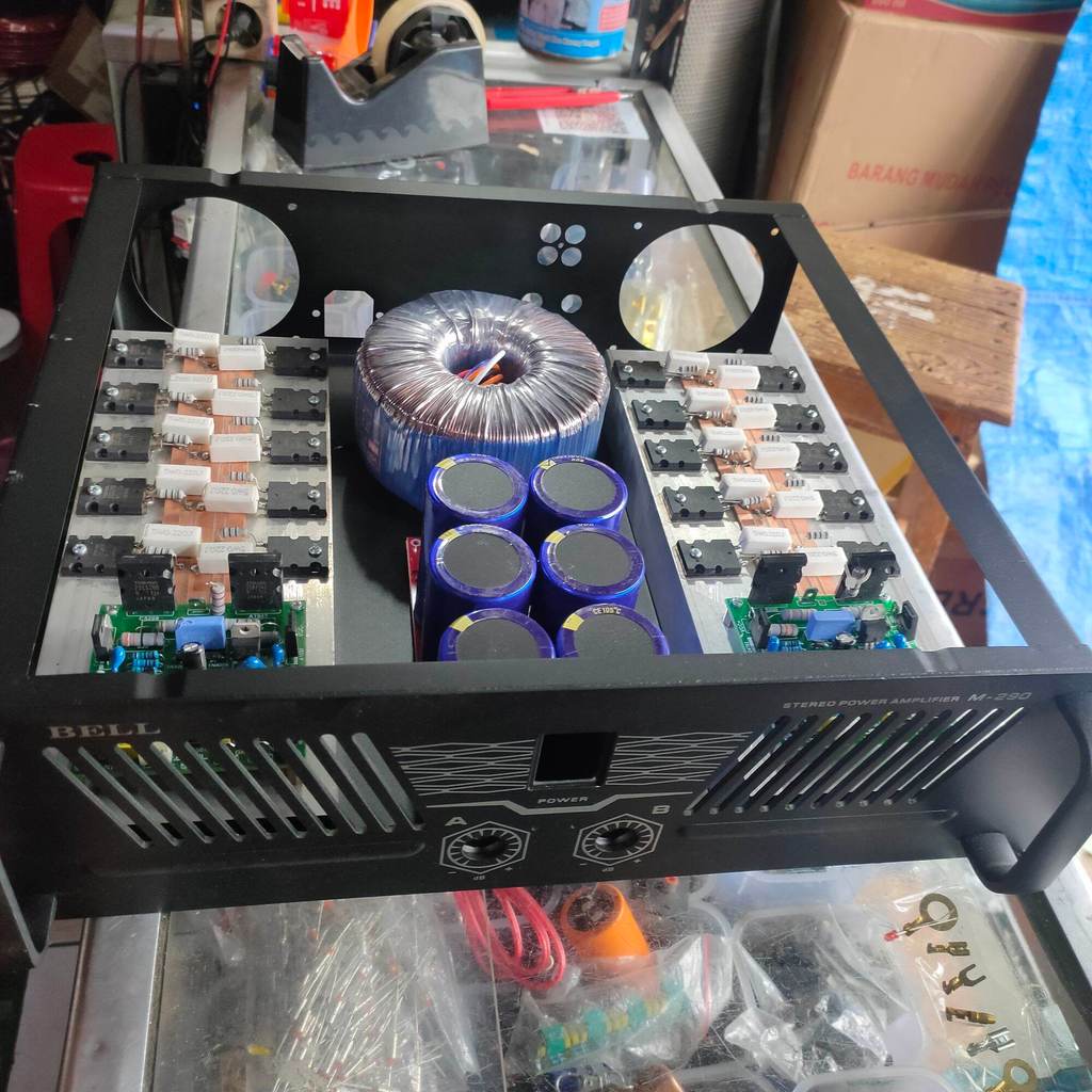 POWER AMPLI RAKITAN 1000 WATT X 2 DONAT 10A CT47