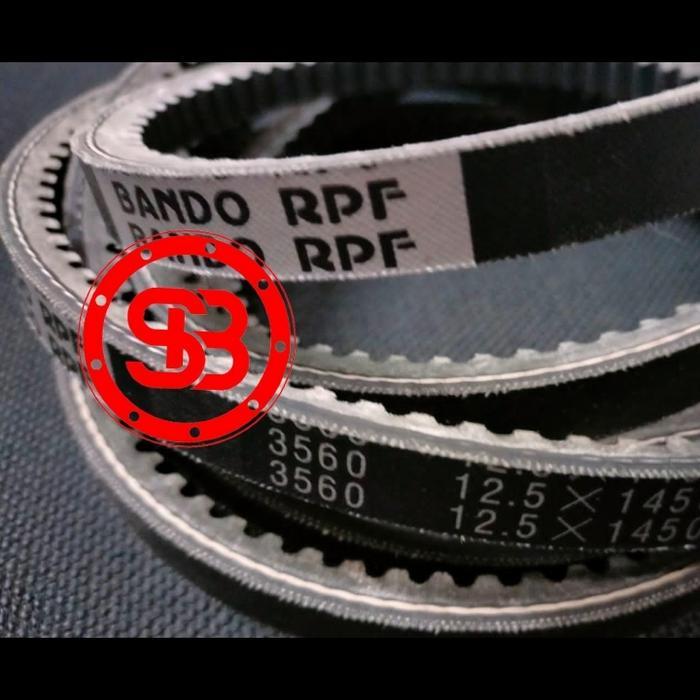 FREE ONGKIR TALI KIPAS VAN BELT VANBELT GIGI BANDO RPF3560 RPF A 3560 56 A56 BISA COD